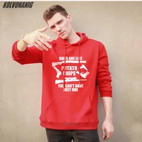 guns are like potato chips you cant have just one letter funny printed hoodies mens sweatshirt the weeknd patchwork pullover