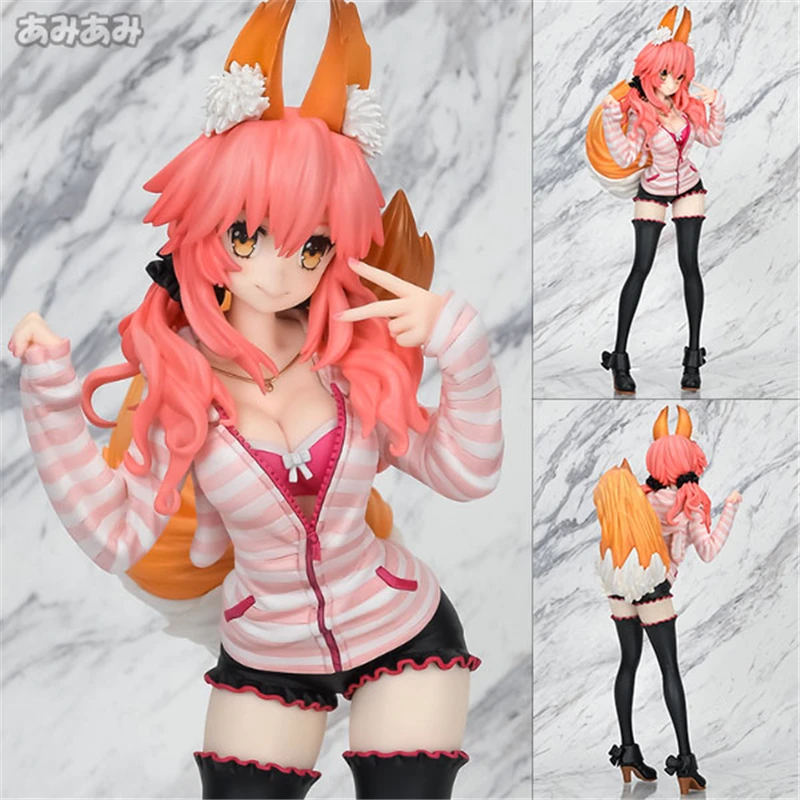 

Anime Sexy Figure Fate/EXTRA CCC Tamamo no Mae Caster Casual Wear Ver. PVC Action Figures Model Toys Doll Gifts