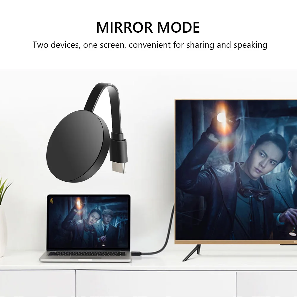 2.4G TV Stick HDMI-compatible 1080P Wireless WiFi Display Dongle Miracast Airplay Receiver Screen Mirroring for iOS Android | Электроника