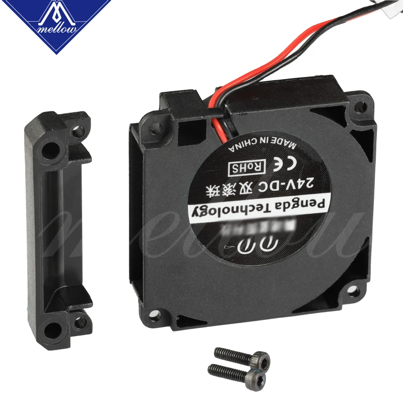 Мягкий 3D принтеры вентилятор 12V/24V 40*10 мм 4010 двойной подшипник удар радиальный