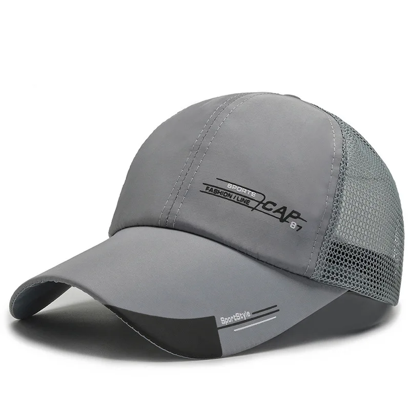 

Men's and women's summer hat sunscreen baseball hat silk cap printing volume NET hat leisure fashion cap