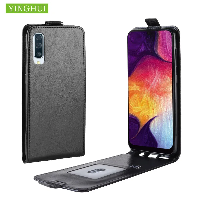

Вертикальный чехол-книжка для телефона Samsung Galaxy A50 A50S