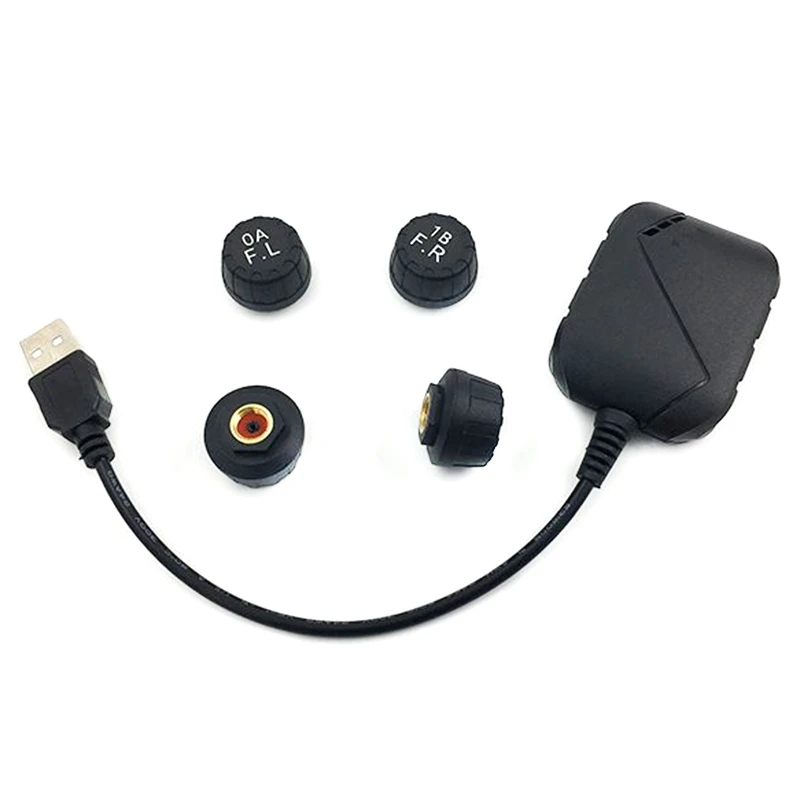 

USB Android TPMS Tire Pressure Monitoring System Display Alarm System External Sensors Android Navigation Car Radio