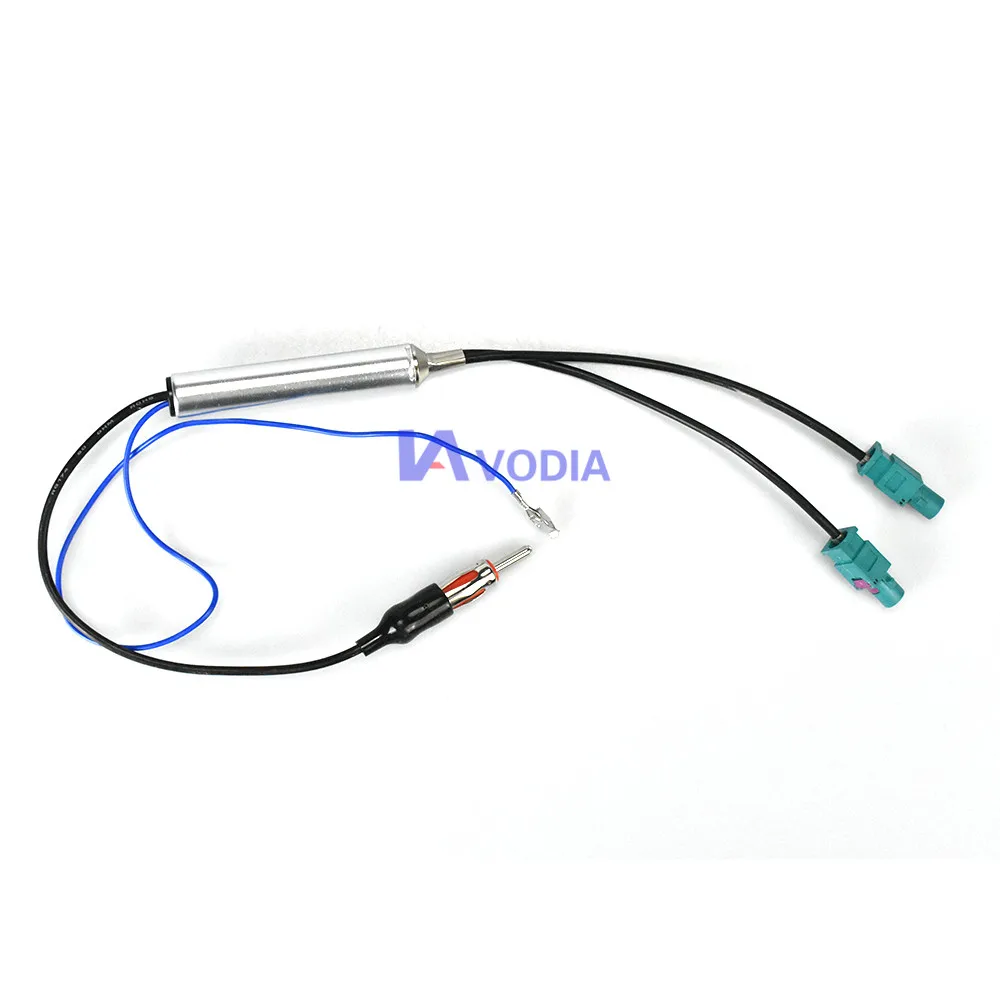 13-009 ISO Aerial Antenna Adapter Cable for AUDI SEAT SKODA VOLKSWAGEN BMW Adaptor Plug |