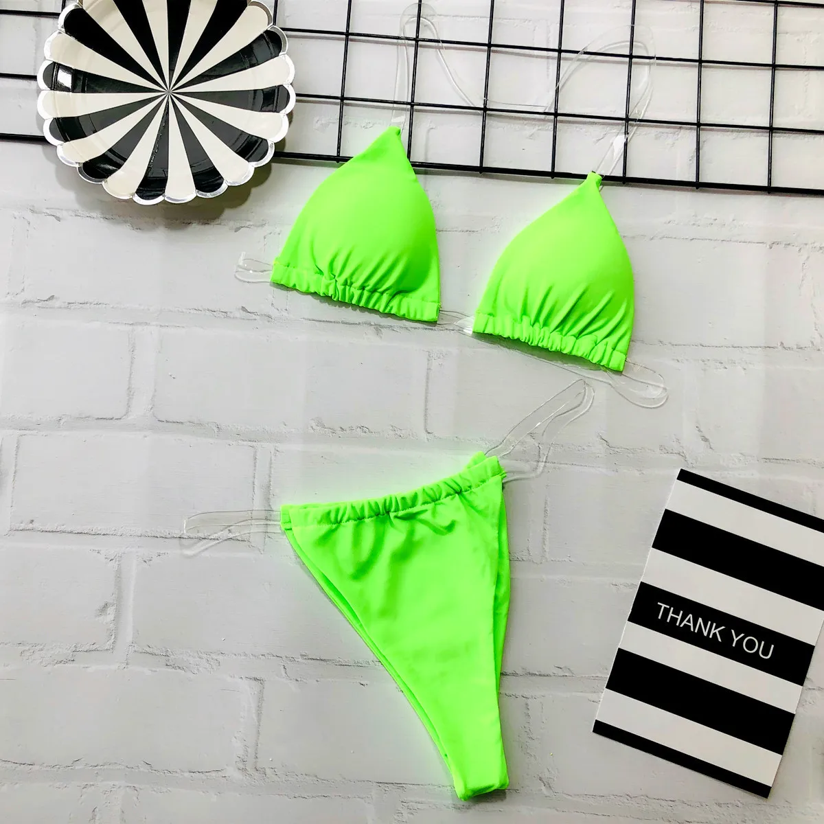 

Brazilian Micro Bikini Sexy Women Swimwear Invisible Belt Bikini Set Bathing Suit Beachwear Thong Swimsuit Women Biquini WF040