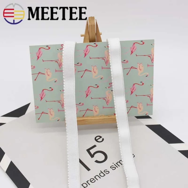 21 метр Meetee 12 мм эластичное кружево отделка Лента тканевая лента DIY Детские
