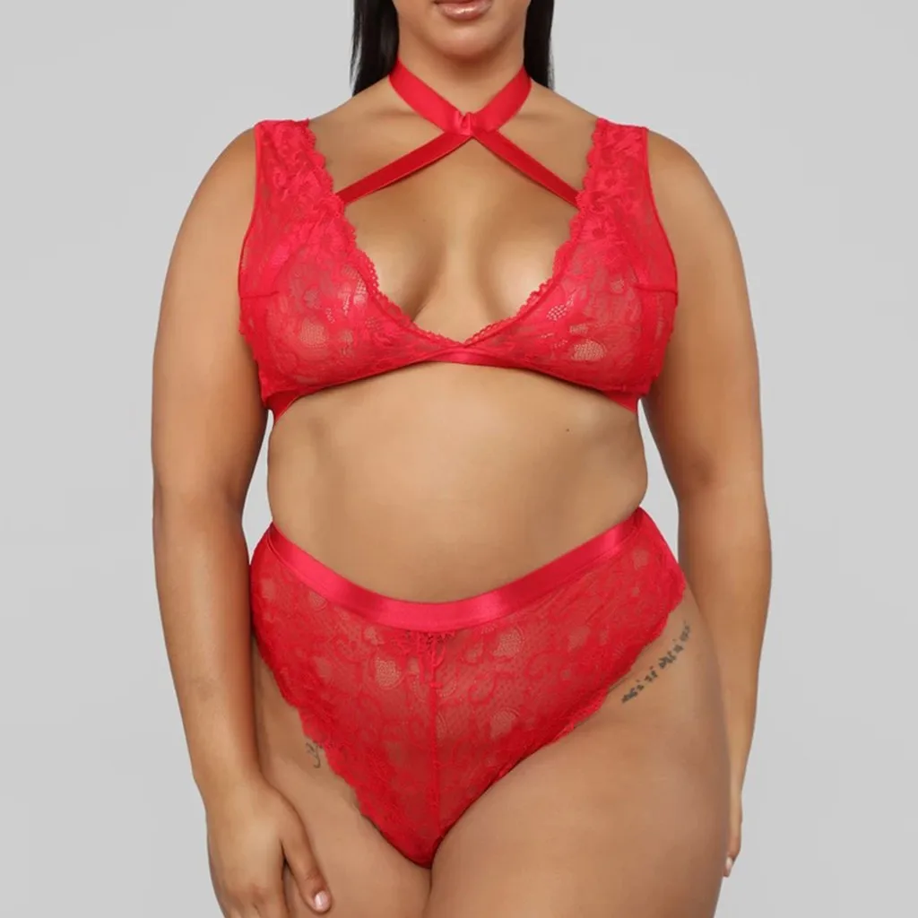 Новинка сексуальное Женское кружевное Белье наряд для спальни бюстгальтер с