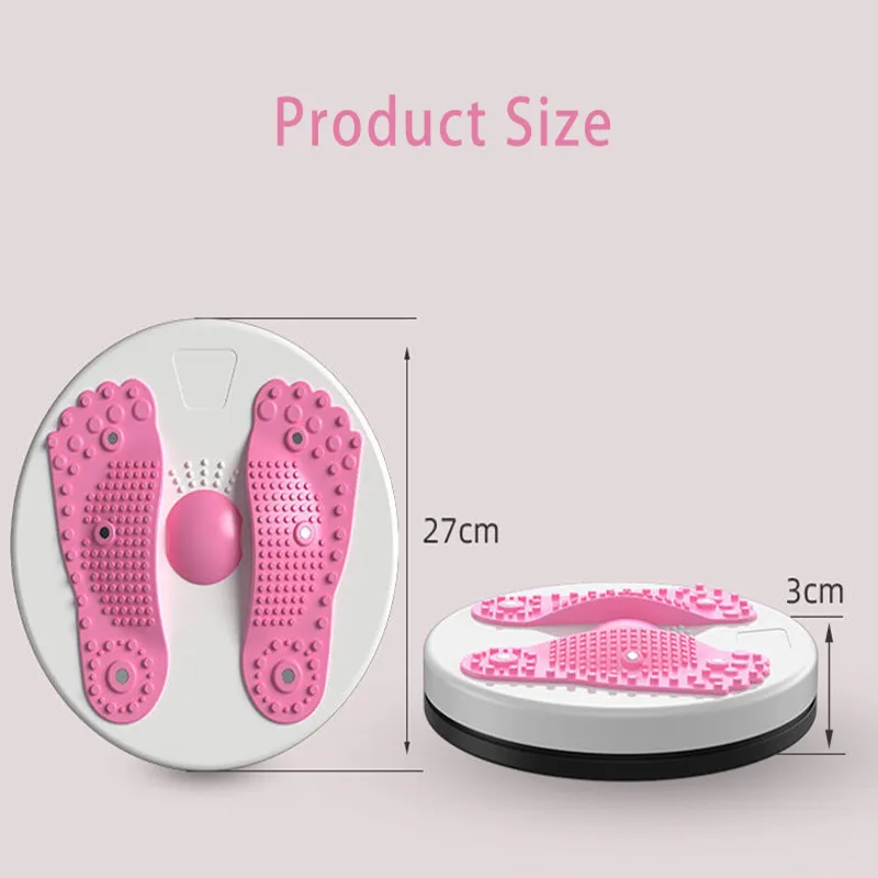 Вращающаяся пластина для йоги фитнеса красоты похудения талии машина дома