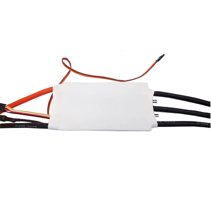 16S 200A Высокая мощная бесblushless ESC для rc лодки/доски серфинга с банком конденсатора и