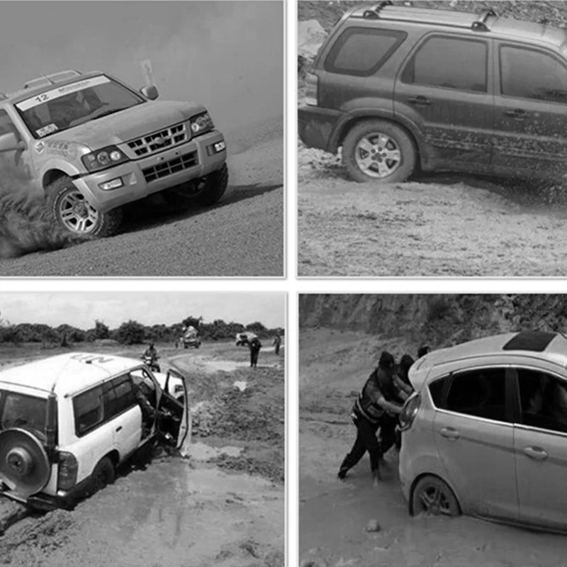 

5 Ton 4m Car Boat Steel Wire Tow Rope Towing Pull Strap Rope With Hook Heavy Duty Car Towing Rope High Quality