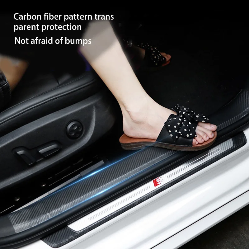 Защитная Автомобильная наклейка лента прозрачная нано углеродного волокна