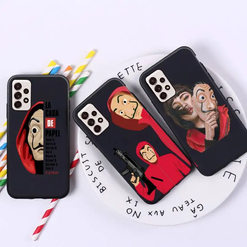 

TV La Casa de papel Phone Case For Xiaomi Mi Redmi Note 7 8 9 pro 8T 9T 9S 9A 10 Lite pro