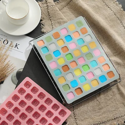 AILEHOPE лоток для кубиков льда с цифрами и буквами 48 силиконовая форма мороженого