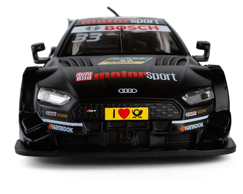 1/32 RS5 DTM Спортивный Автомобиль Моделирование игрушка модель машины из сплава оттяните обратно детские игрушки подлинные лицензионные коллекции подарок внедорожный автомобиль