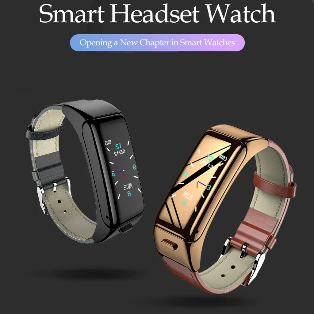 Смарт браслет Smartband B6 с Bluetooth гарнитурой 2 в 1|Смарт-часы| |