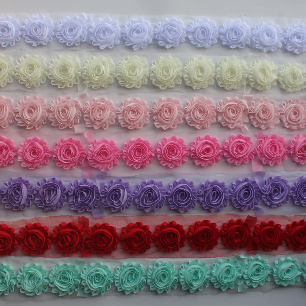 Шикарные аксессуары для волос девочек потёртый цветок младенцев повязки на