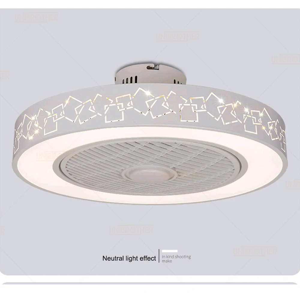 Современный светодиодный потолочные люстры вентиляторы пульт дистанционного