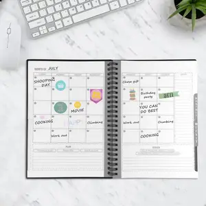 Блокнот-ежедневник многоразовый, стираемый, Размер A5