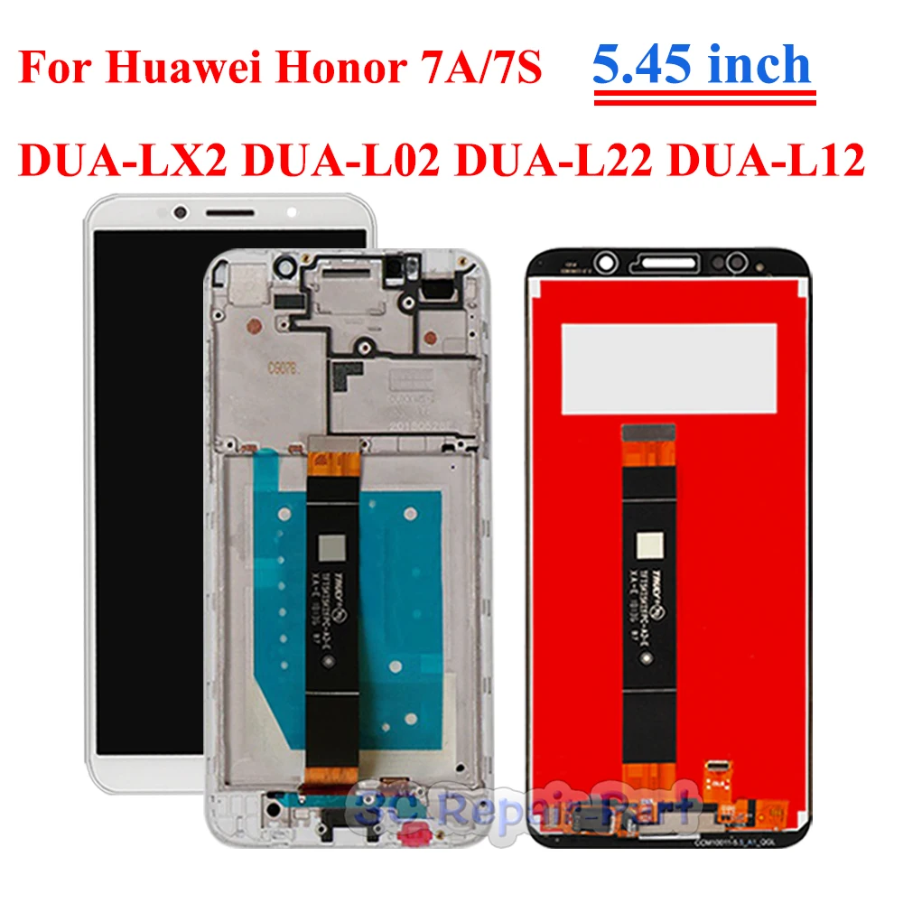 5 45 &quotсенсорный экран для Honor 7A (5 дюймов) DUA-L22 дисплей Замена Huawei 7S ЖК DUA-LX2