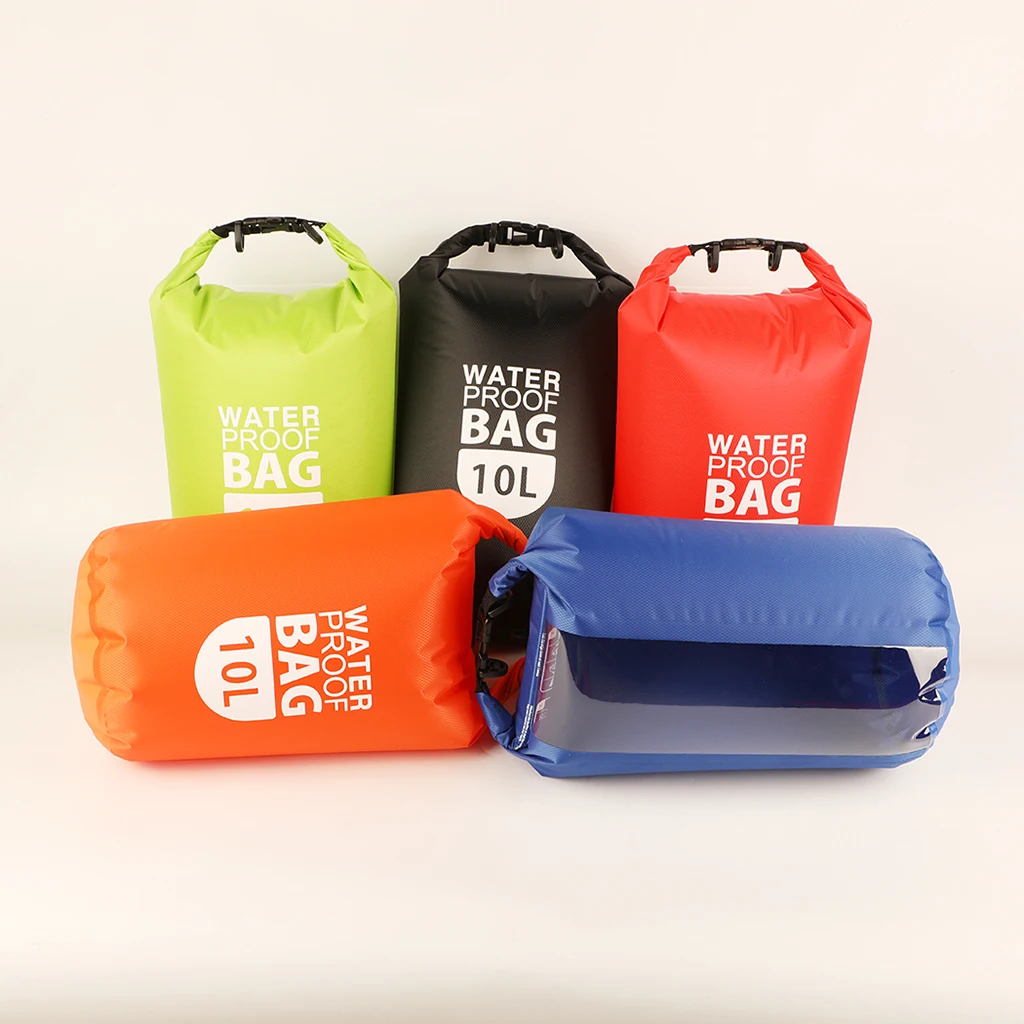 Водонепроницаемая сумка для хранения 10 л сухая пеших прогулок кемпинга каякинга