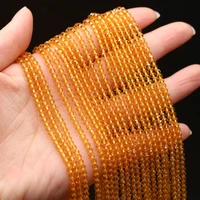 faceted stone beads section orange spinels stone beads diy for jewelry making bracelet necklace accessories gift size 3mm
