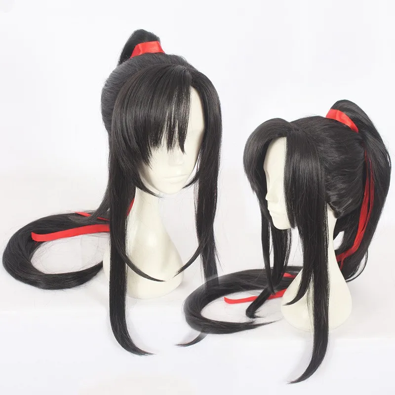 Mo дао ЗУ Shi Lan Wangji косплей на каждый день Wei Wuxian Костюм Униформа с париком в
