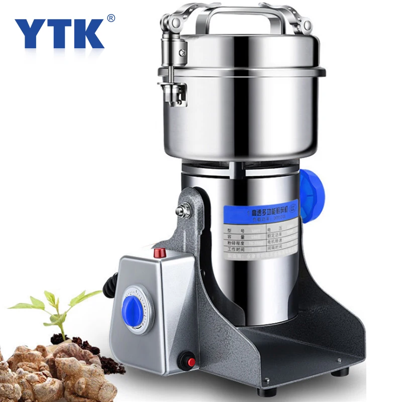 YTK 600g многофункциональная мельница автоматическая измельчитель трав