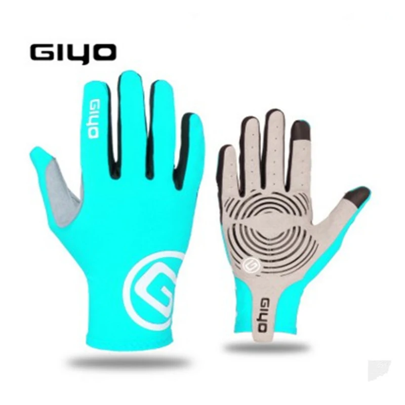 

Длинные гелевые спортивные велосипедные перчатки с пальцами для сенсорного экрана, перчатки для горных и дорожных велосипедов, гоночные пе...