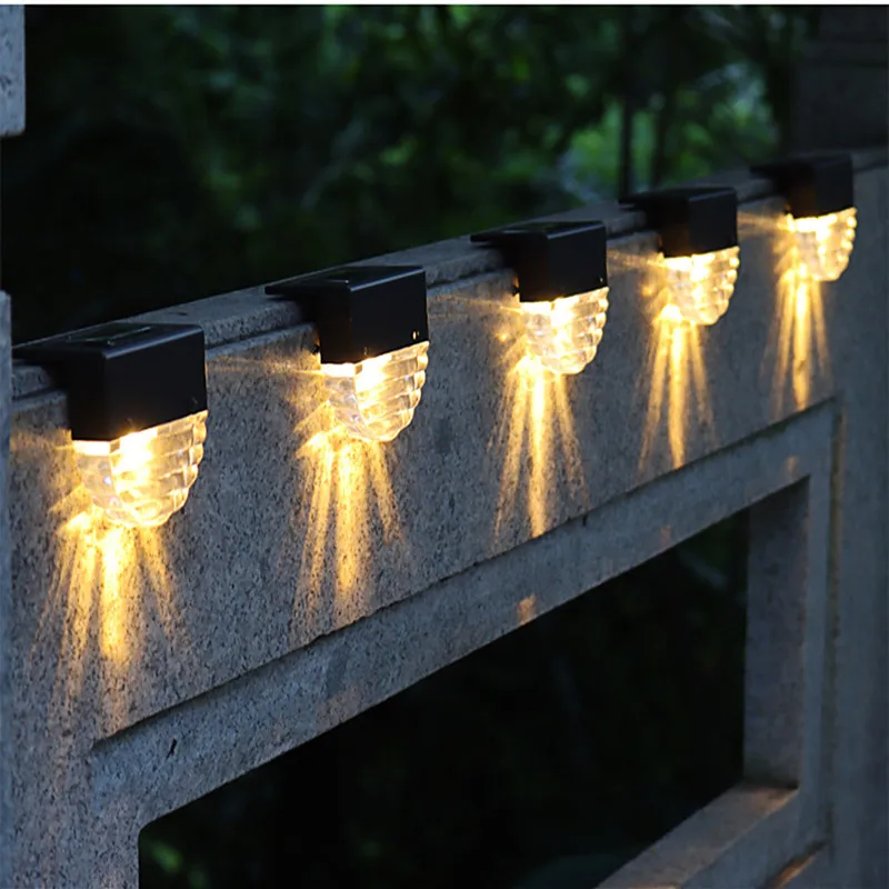 

Светодиодный садовый светильник на солнечной батарее, уличный водонепроницаемый солнечный светильник RGB с теплым белым светом, 2 светодиос...