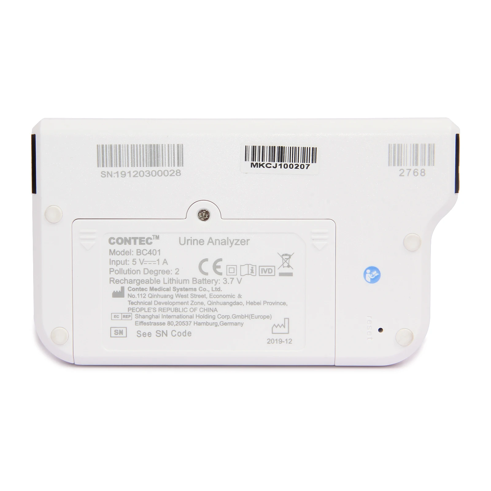 Анализатор мочи BC401 с bluetooth 2 4 дюйма ЖК-монитор микроusb 11 тестовых параметров + 100