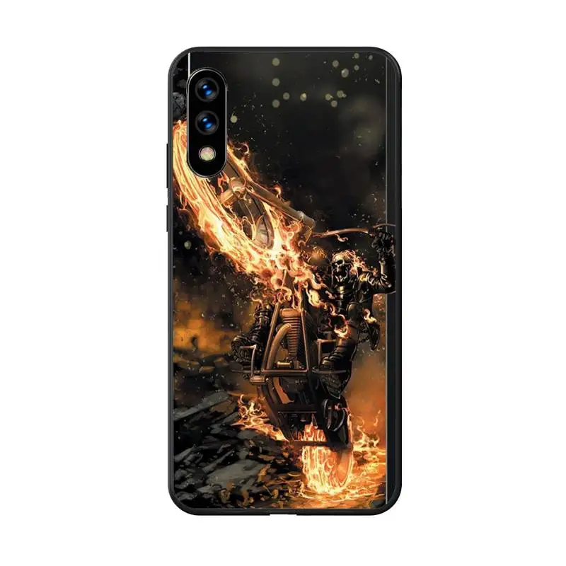 

Ghost Rider Phone Case For Huawei Honor 5A 7A 7C 8A 8C 8X 9XPro 9Lite 10 10i 10lite 20 20lite 30pro Black Soft TPU Case