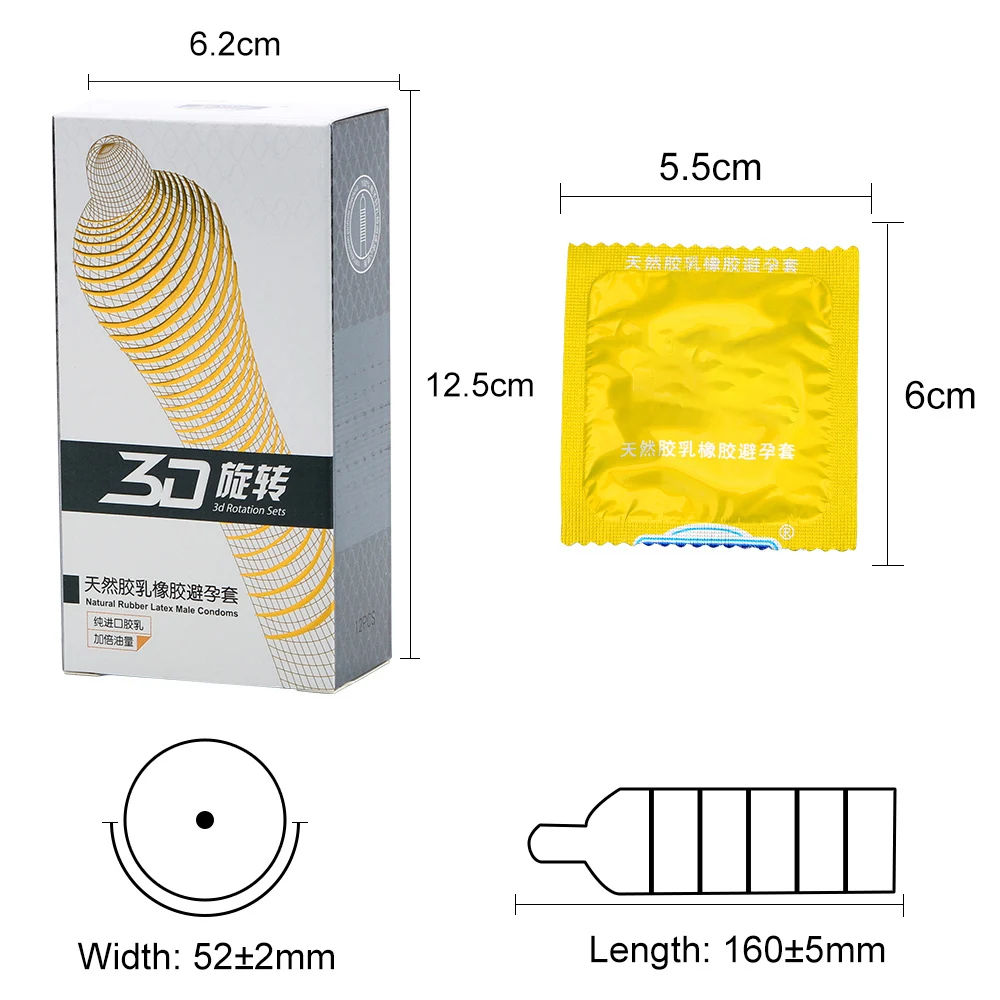 12 шт./кор. латекса для полового члена создающий защитную пленку эякуляции