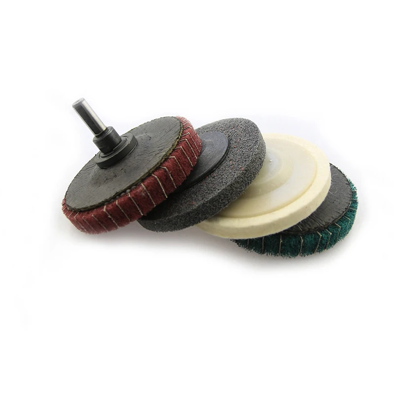

Flap Polishing Kit Disc Buffing Accessories Equipment Rod Stainless Steel Plastic Workshop