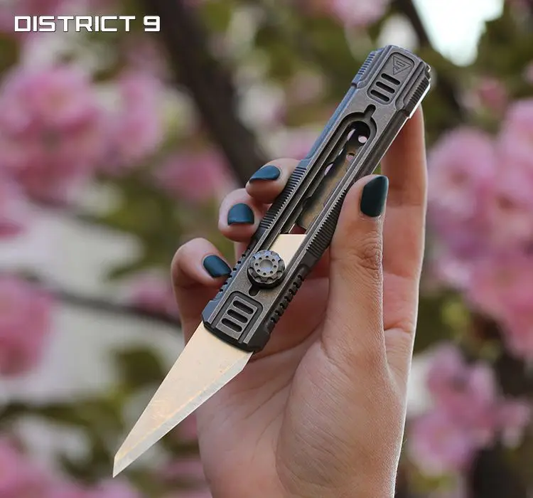 Универсальный нож из титанового сплава 5 го поколения XS для обоев портативный