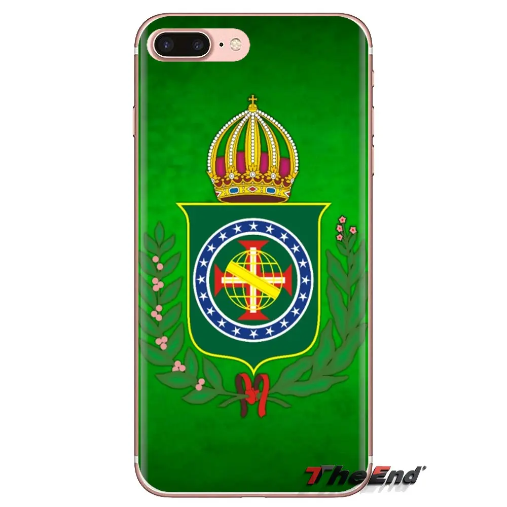 Для iPhone XS Max XR X 4 4S 5 5S 5C SE 6 6S 7 8 плюс samsung Galaxy J1 J3 J5 J7 A3 A5 Бразилия обои с флагом мягкий