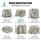 Никелированная Стальная полоса, никелевая пластина, ленточные полосы, листы, соединитель для 18650 Аккумуляторная машина для точечной сварки, сварочный аппарат для точечной сварки