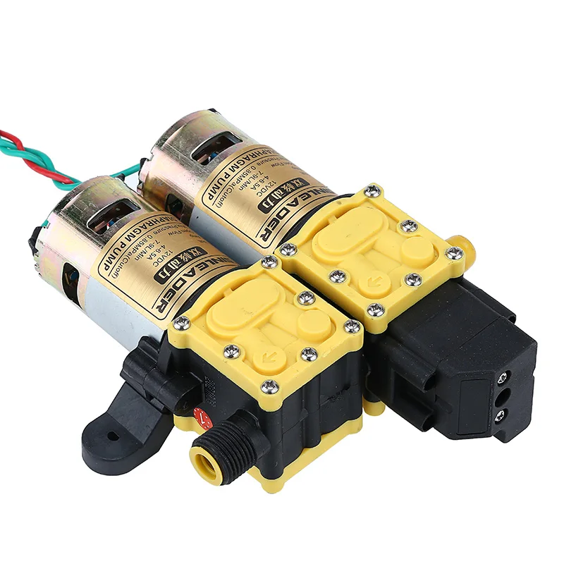 DC 12v 130PSI 10 12L/мин сельскохозяйственный Электрический водяной насос высокого