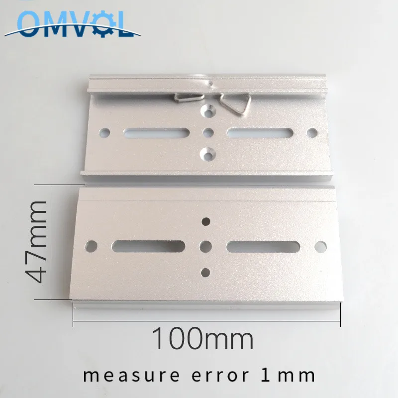 20/35/45/80/100 мм DIN Rail фиксированный зажим застежка PLC зажим коммутатор обмена доска зажим - Цвет: as photo