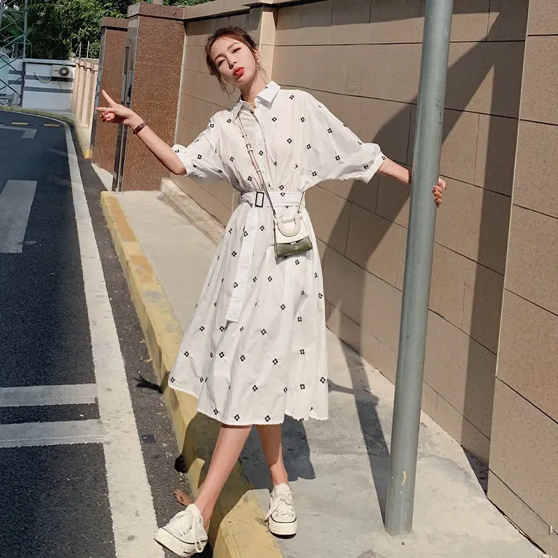 

2021 summer new design feeling niche waist French first love sweet skirt