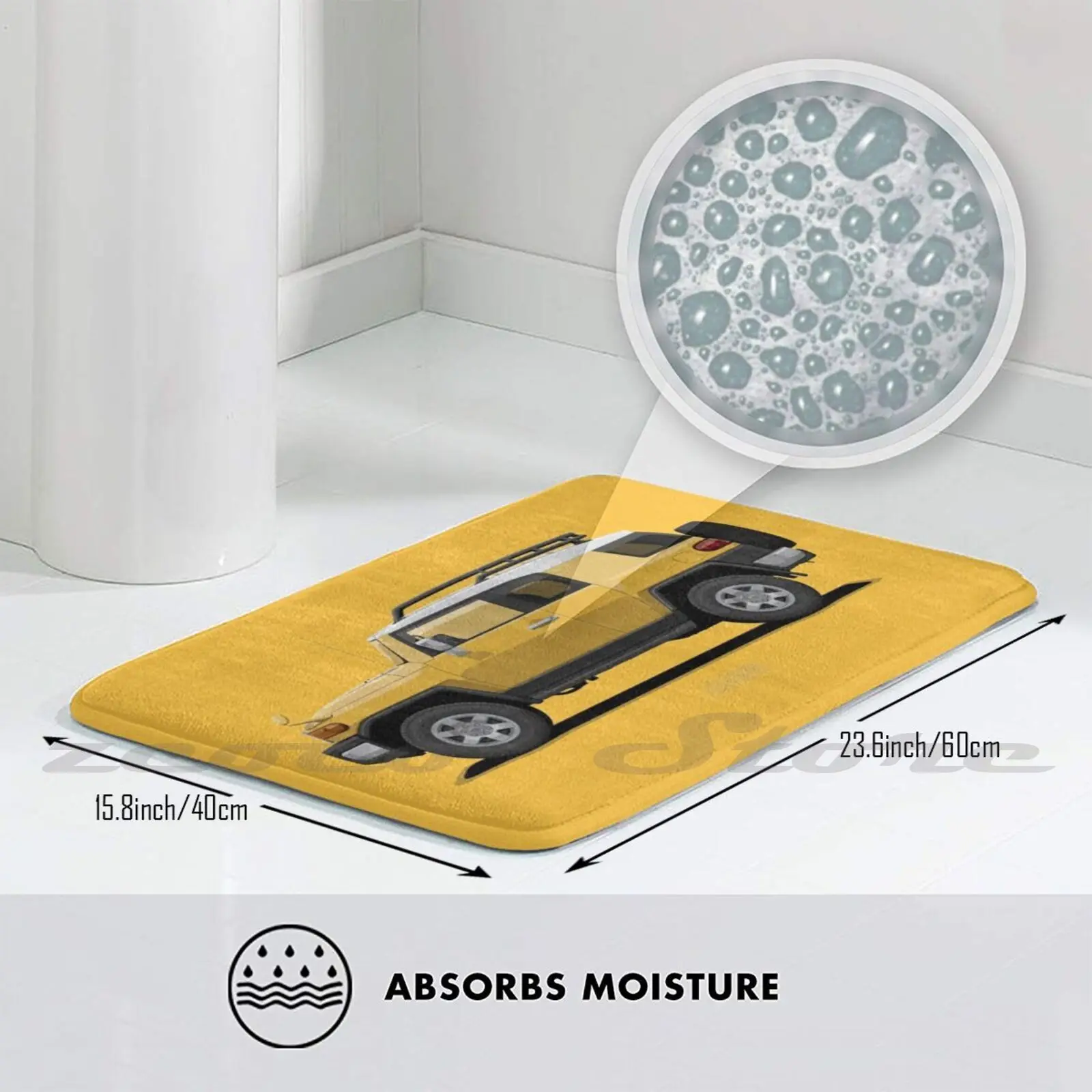 Круизер желтый мягкий нескользящий коврик подушка для круизера Tlc твердый