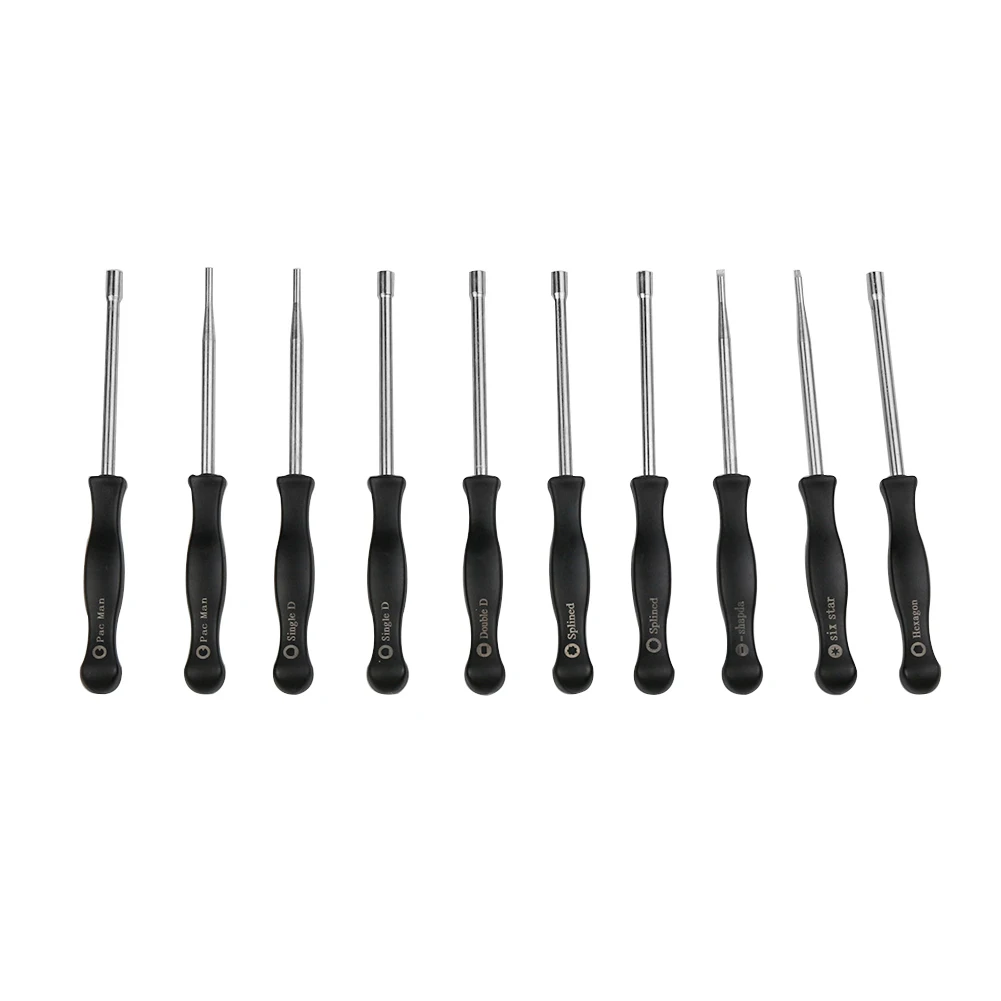 

10pcs Professional Screwdriver Carburetor Adjustment Tool Single Double D Hexagon Hex Socket Kit Set For Most 2cycle Carburetor