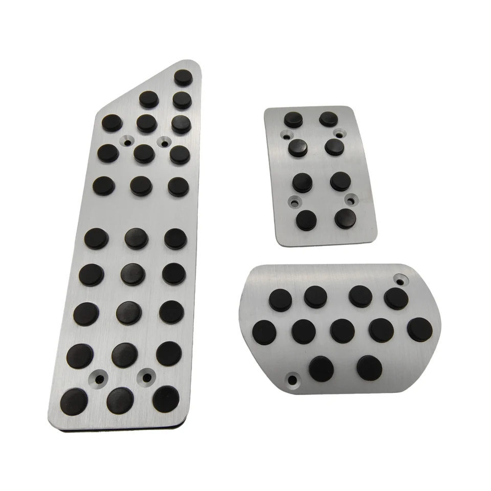 Автомобильные алюминиевые напольные коврики для педали ног Peugeot 307 308 407 408 MT 508 C5 AT |