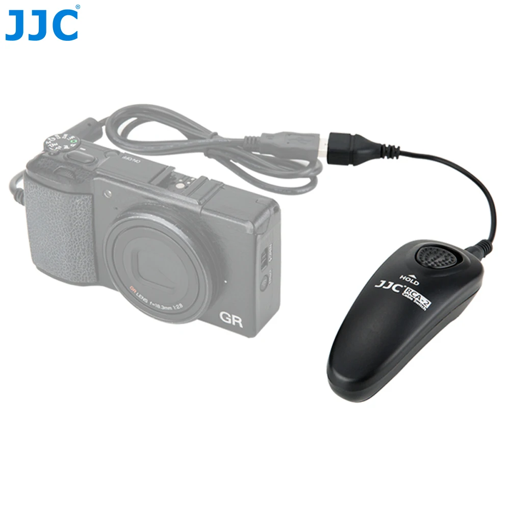 

JJC RCA-2II Cable Switch For Ricoh GR3x GR IIIx/GR III/GR II/GR/GR DIGITAL IV/GR 800SE/Theta S Cameras Replaces Ricoh CA-3