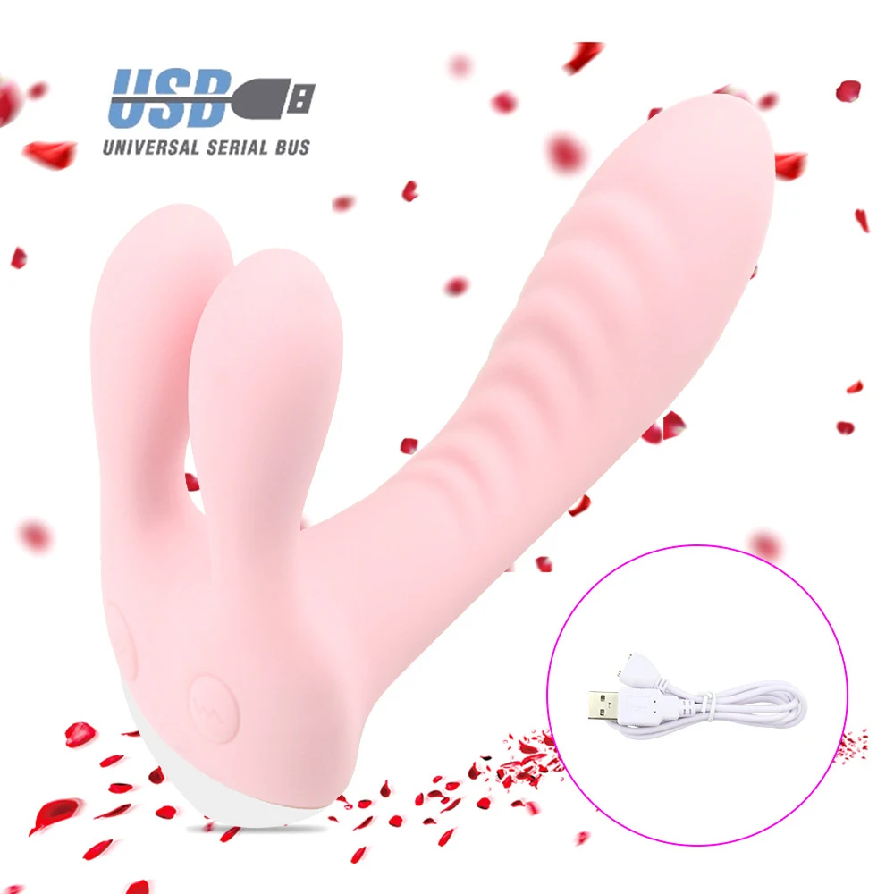 Фаллоимитатор G Spot электронный Вибратор Кролик палочка для Женщины Секс Вагина