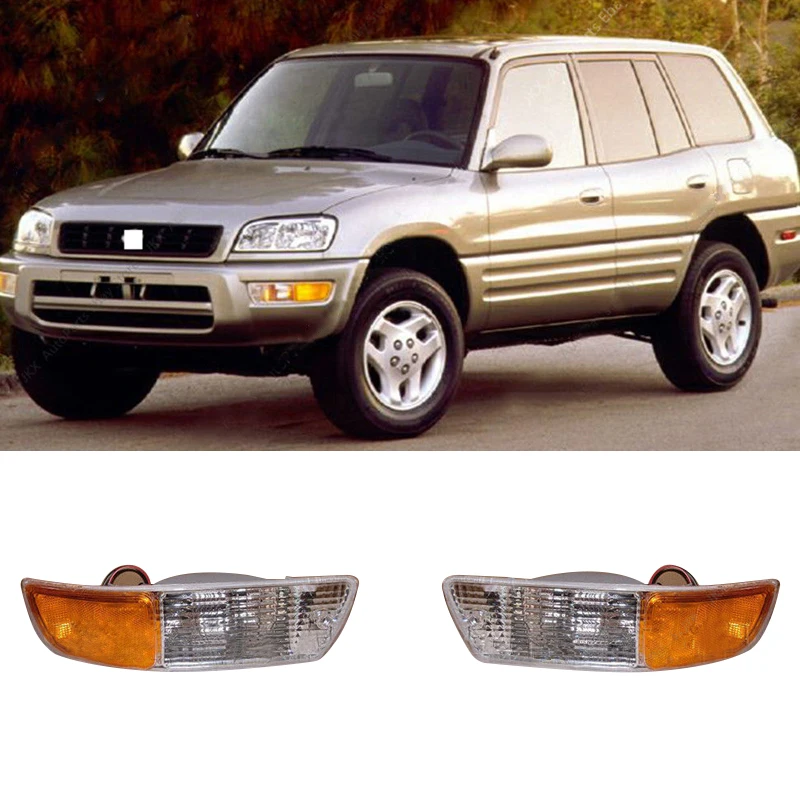 

1 Pair Car Front Bumper Fog Driving Light fit for Toyota RAV4 1998 1999 2000