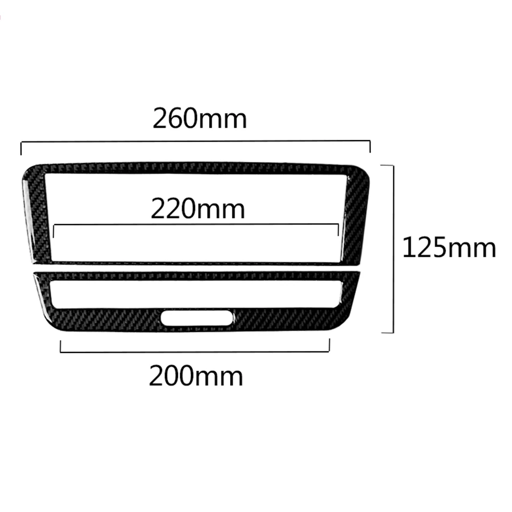 

Adhesive CD Air Conditioning Control Console Panel Trim Sticker for Benz G-LA