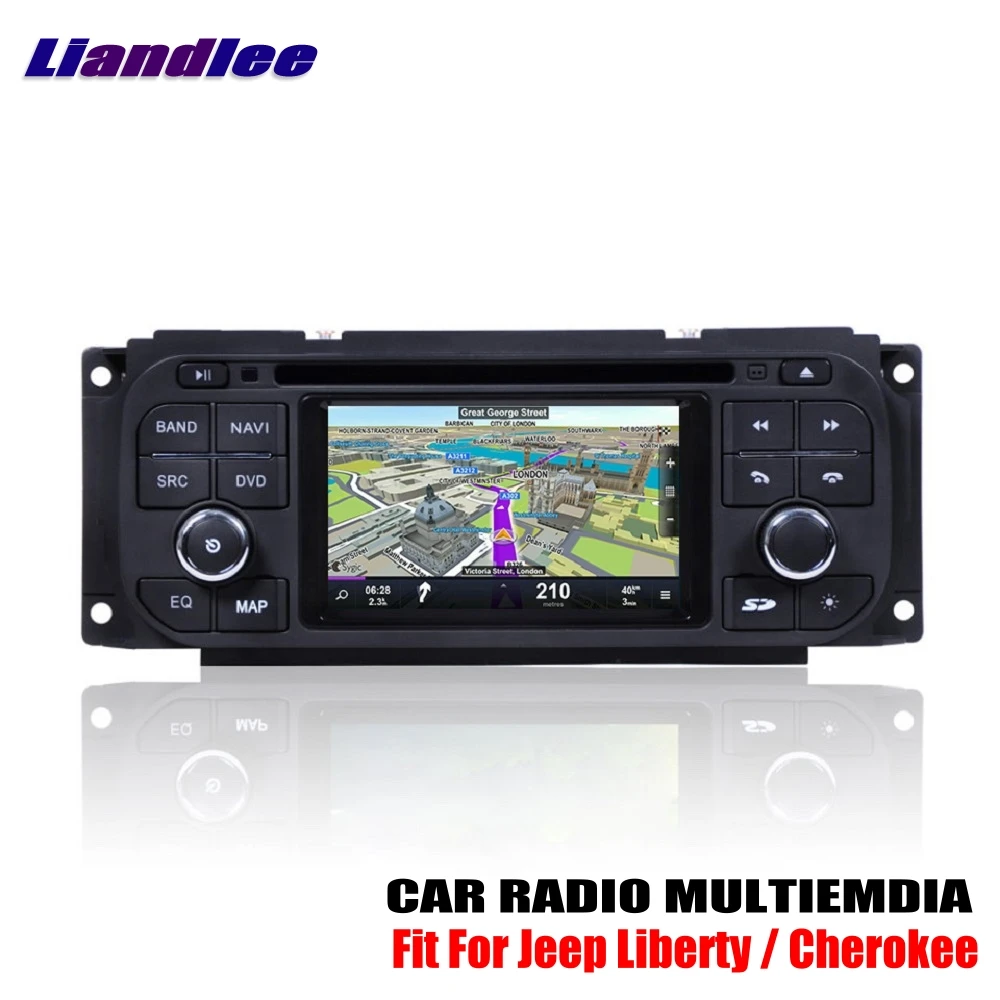 Для Jeep Liberty/Cherokee 2002 ~ 2005 2006 2007 Android мультимедийный автомобильный радиоприемник AM FM