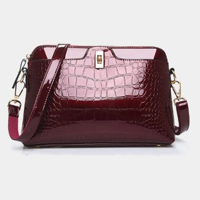 Famous Brand Luxury Handbag 2019 Designer Women's Bag Ladies Messenger Shoulder Bags Fashion Clutch Shell Woman Small Red | Багаж и