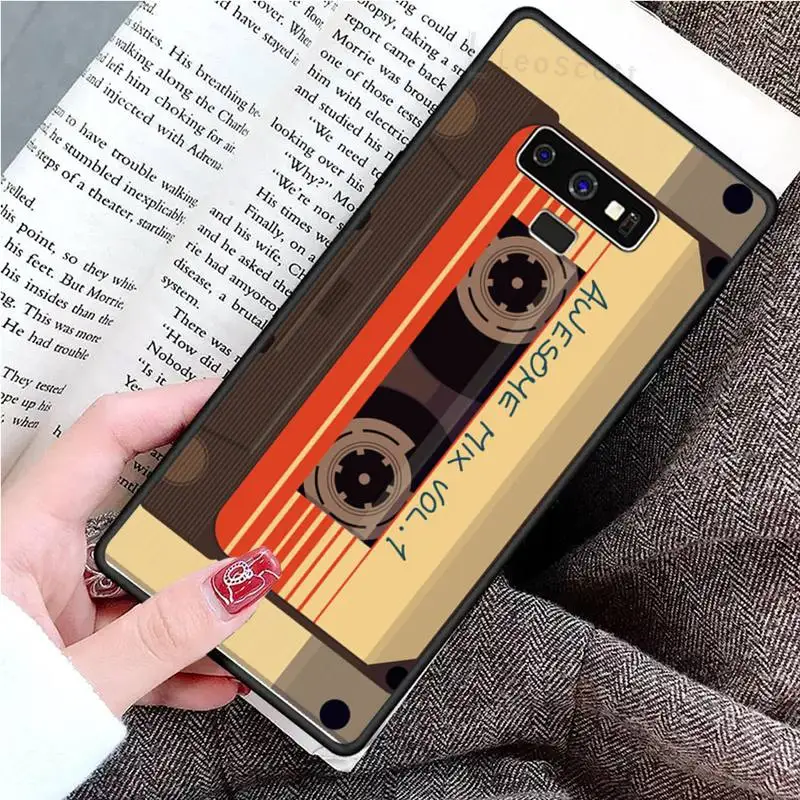 

Retro camera box music Phone Case For Samsung Galaxy S8 S9 S10 Plus S10E Note 3 4 5 6 7 8 9 10 Pro Lite cover