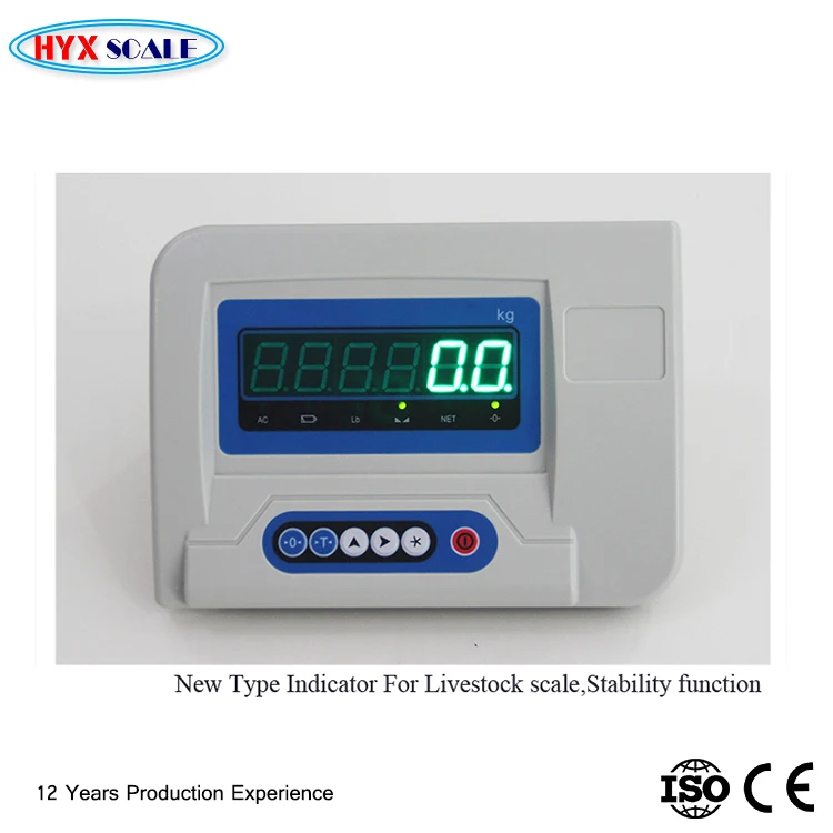 

Electronic animal floor cattle weighing scale